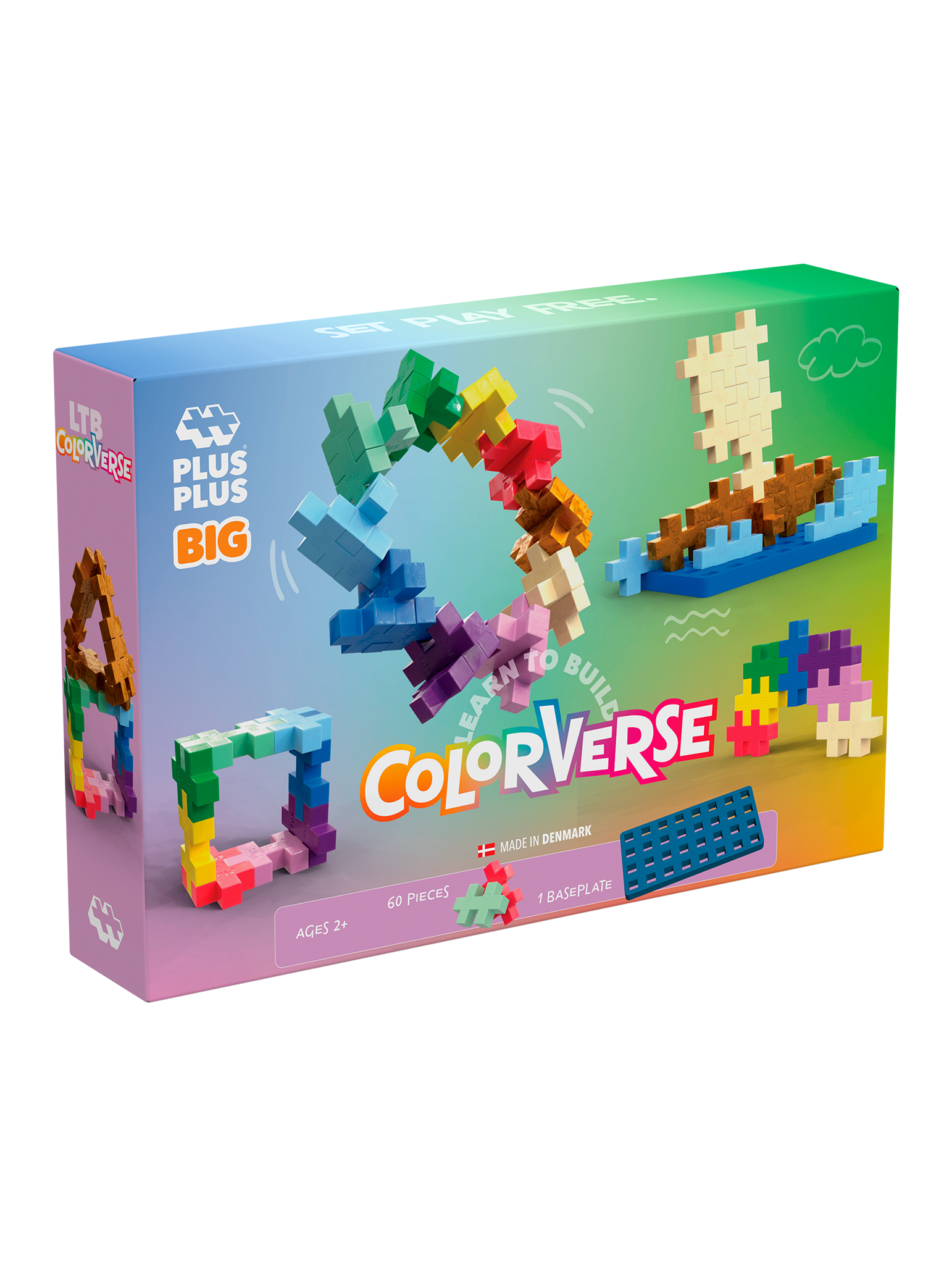 BIG Learn to Build - Colorverse - 60 pcs